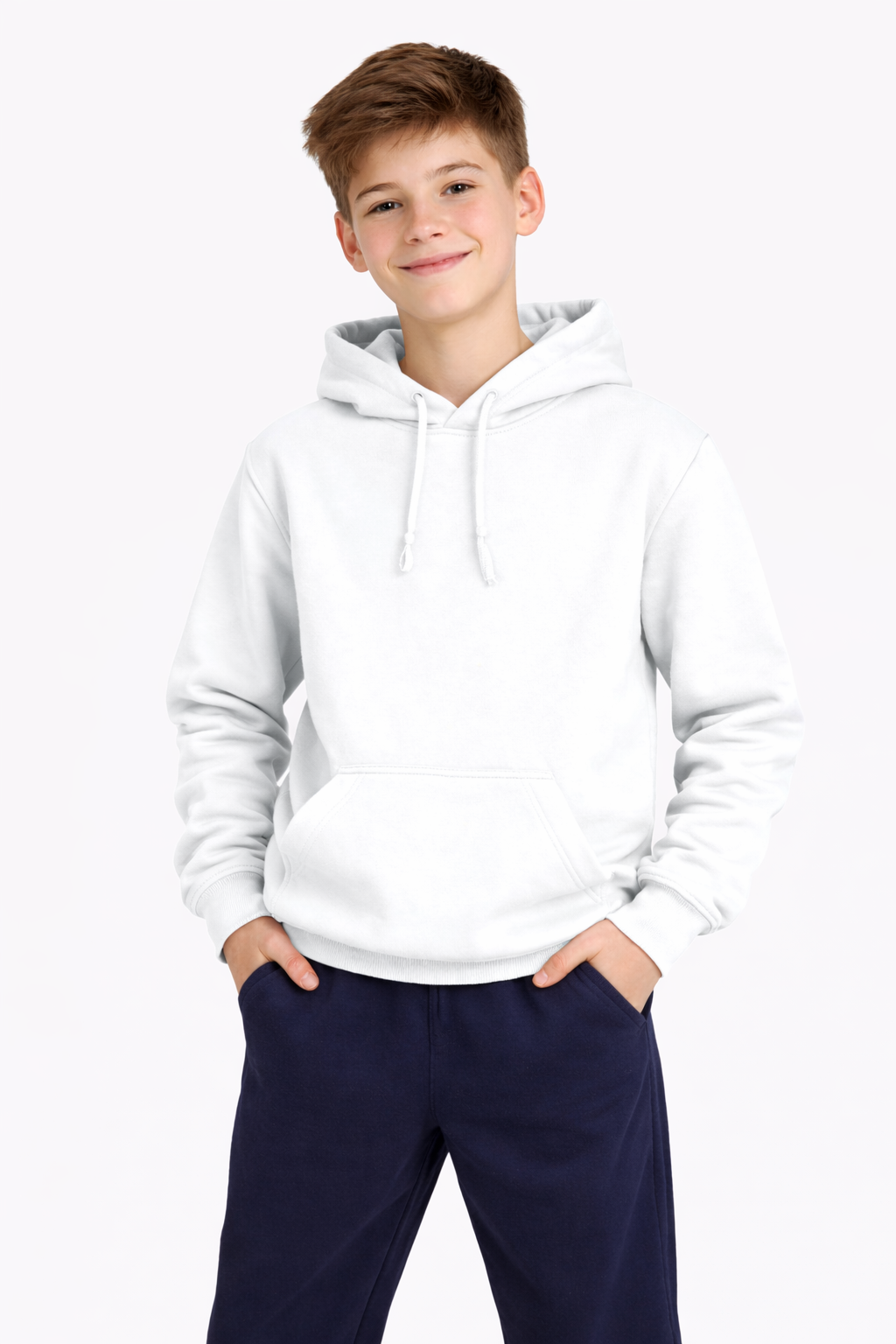 Hanorac școală alb