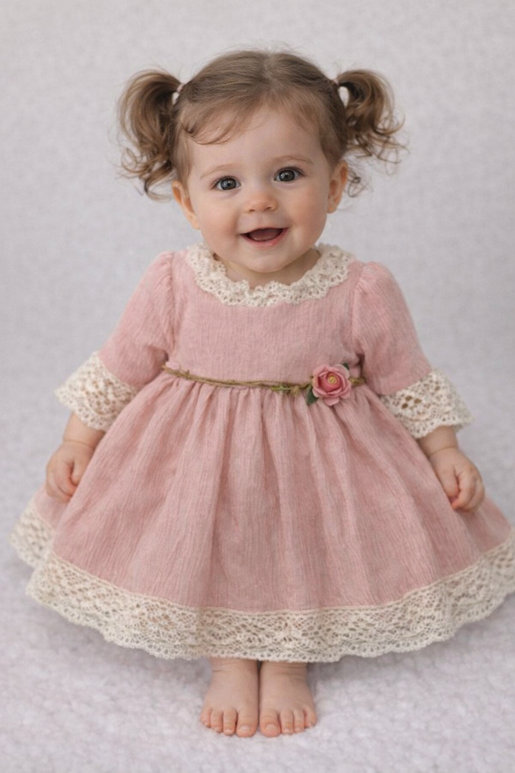 Rochita baby Beatrice roz