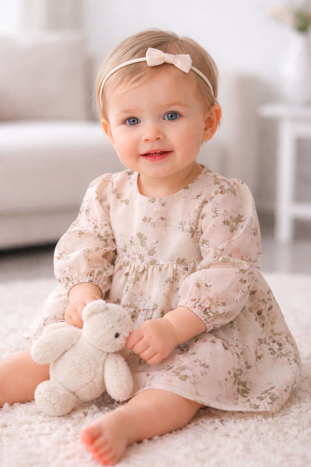 Rochita baby Stella coral cu fragute