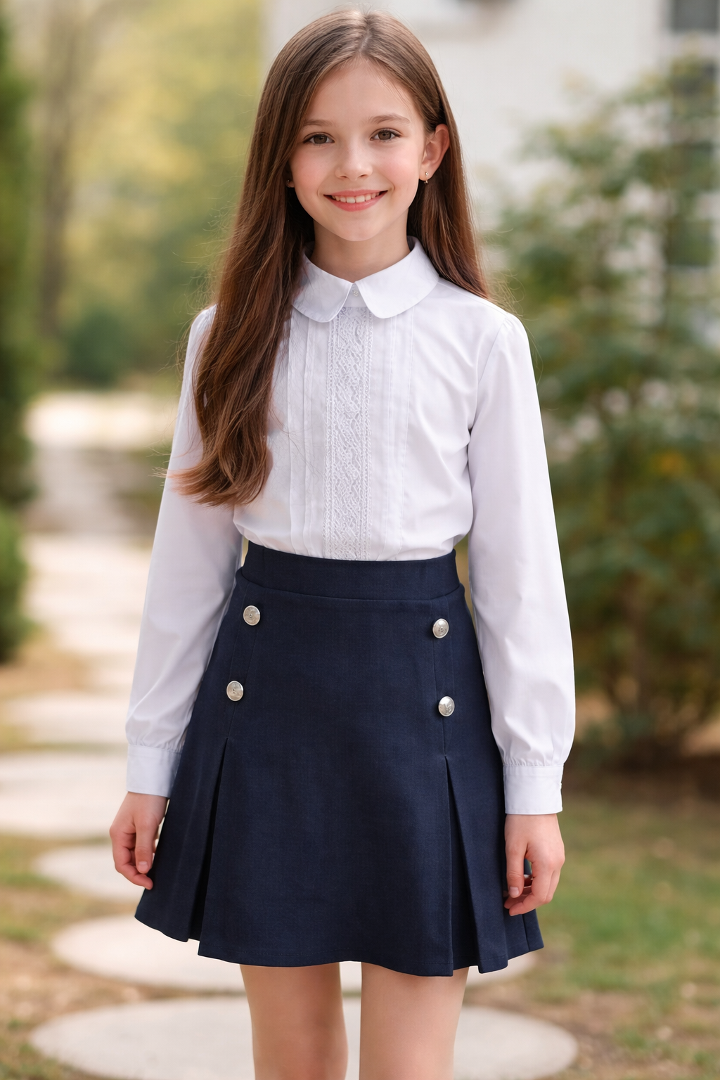 Fusta școală Venera bleumarin