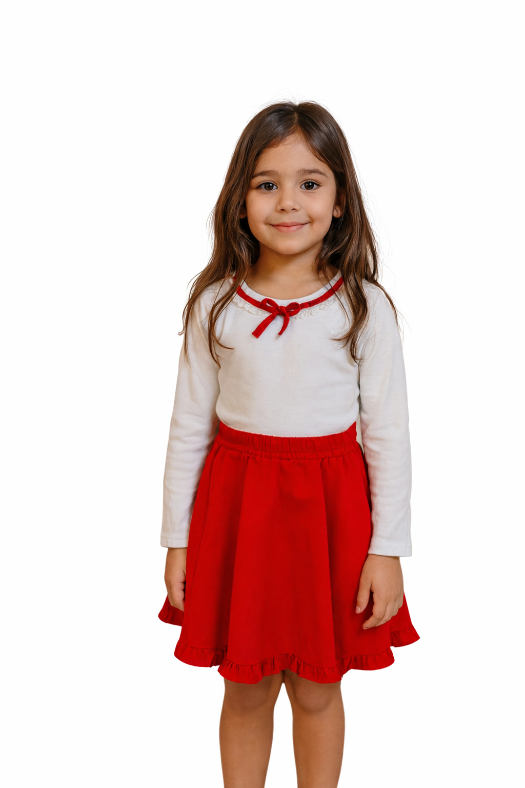 Fusta școală Calina rosie